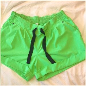 lululemon athletica Green Athletic Shorts